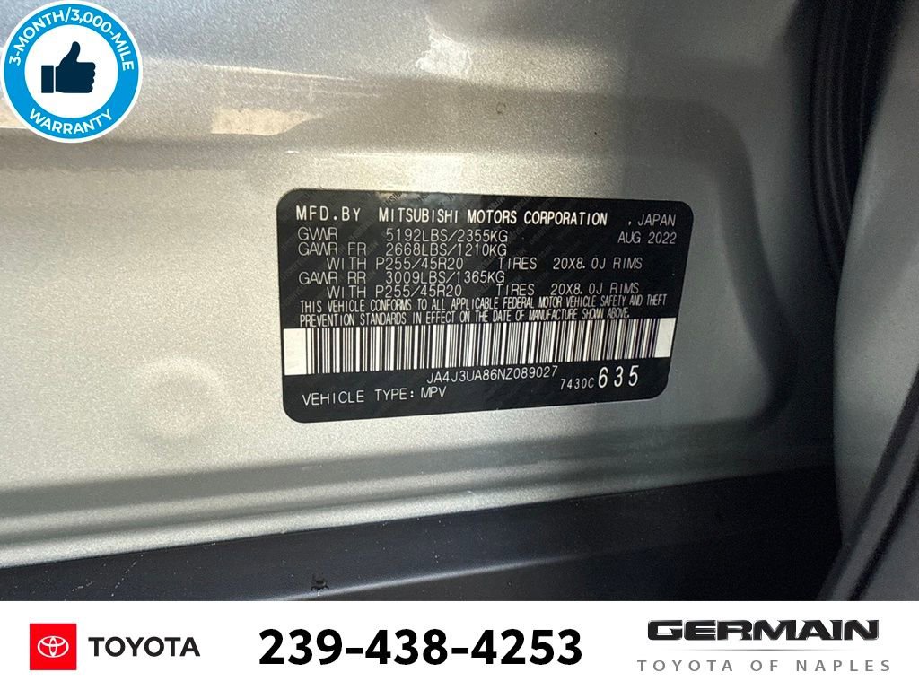 Used 2022 Mitsubishi Outlander SE FWD image 25