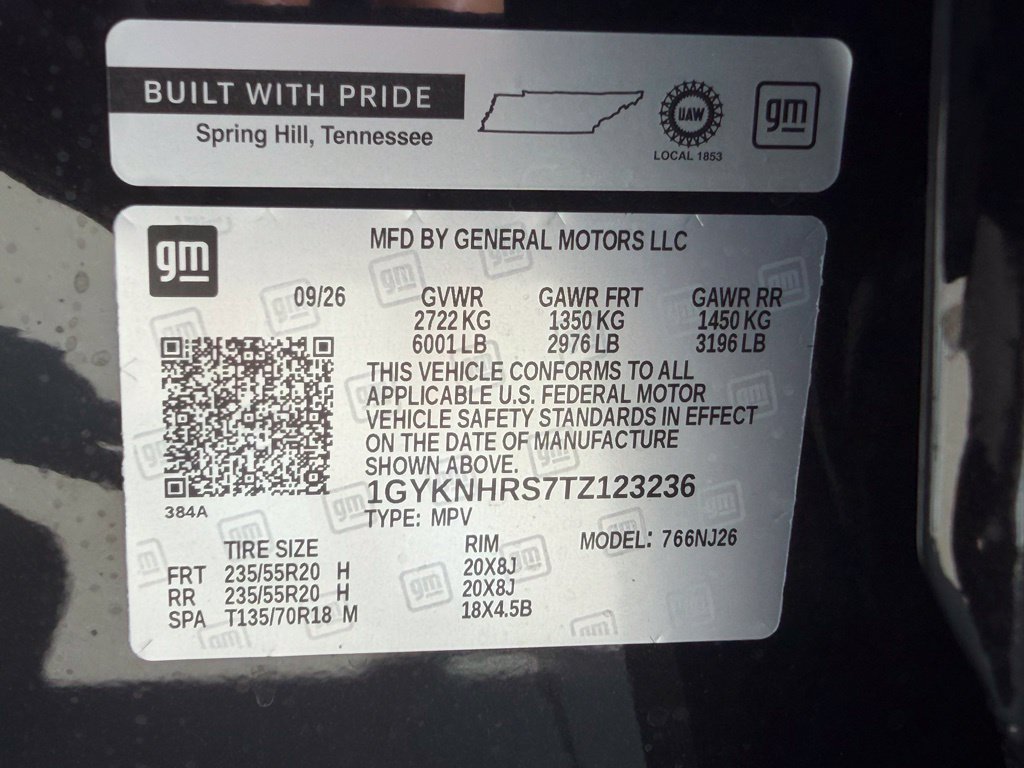 New 2026 Cadillac XT5 Sportv w/ LPO, Onyx Lite Package AWD/4WD image 41
