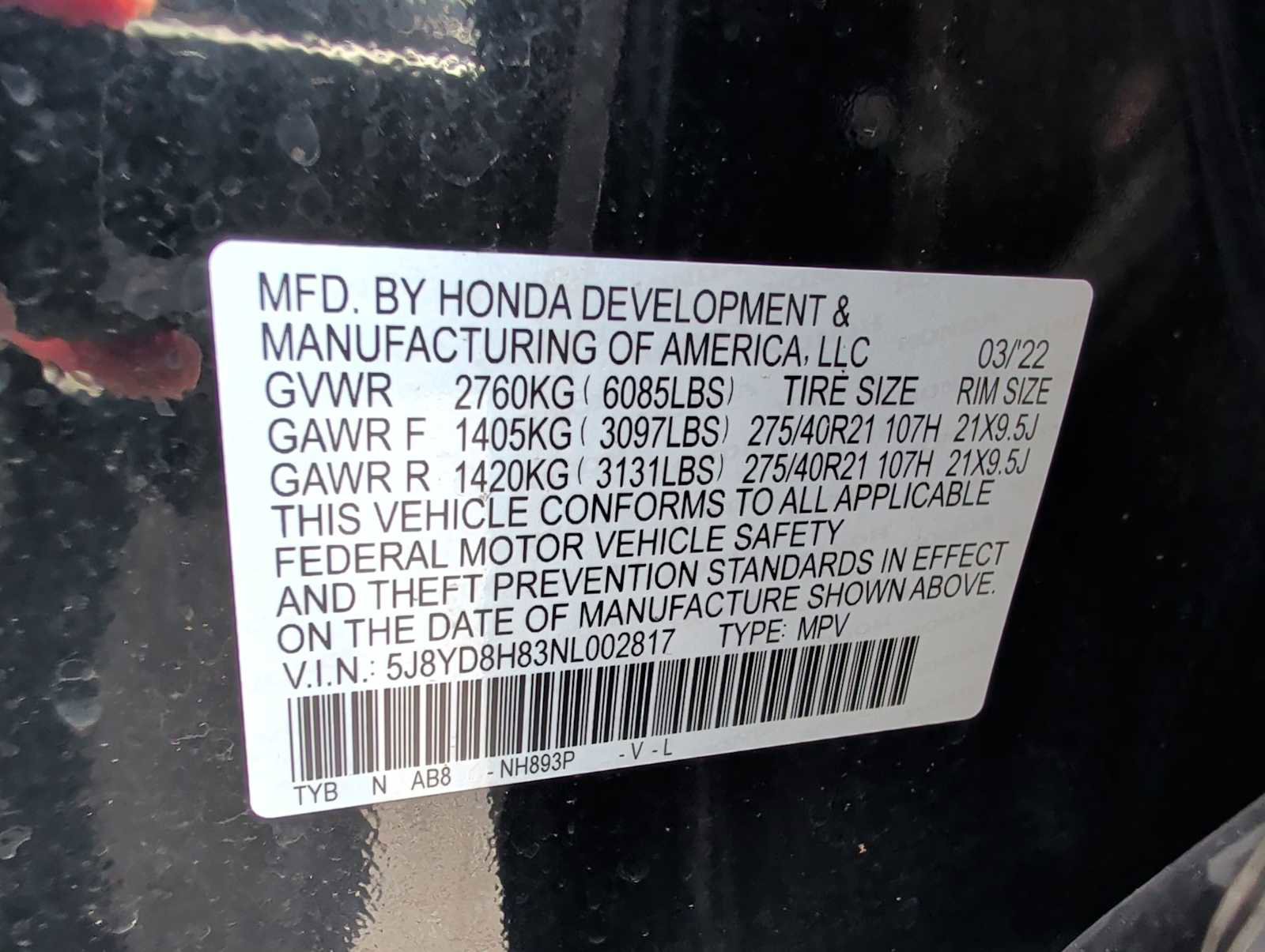 Used 2022 Acura MDX Type S image 28