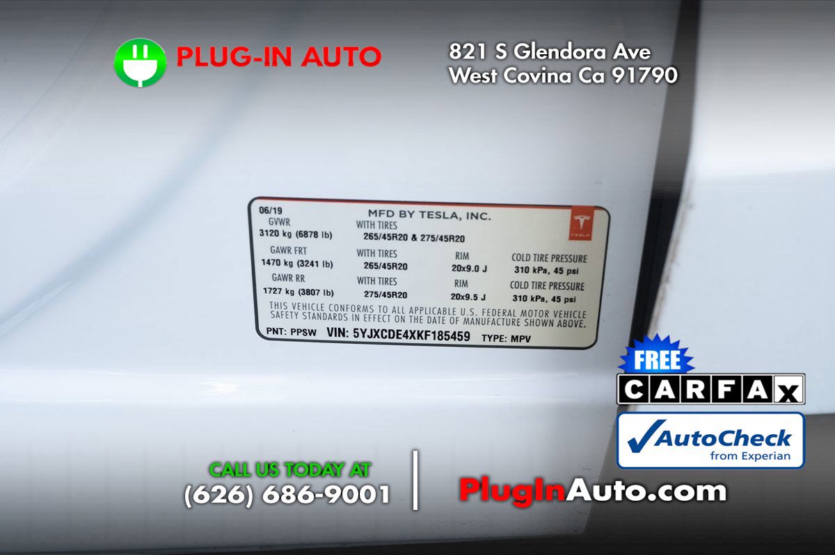 Used 2019 Tesla Model X Performance image 9