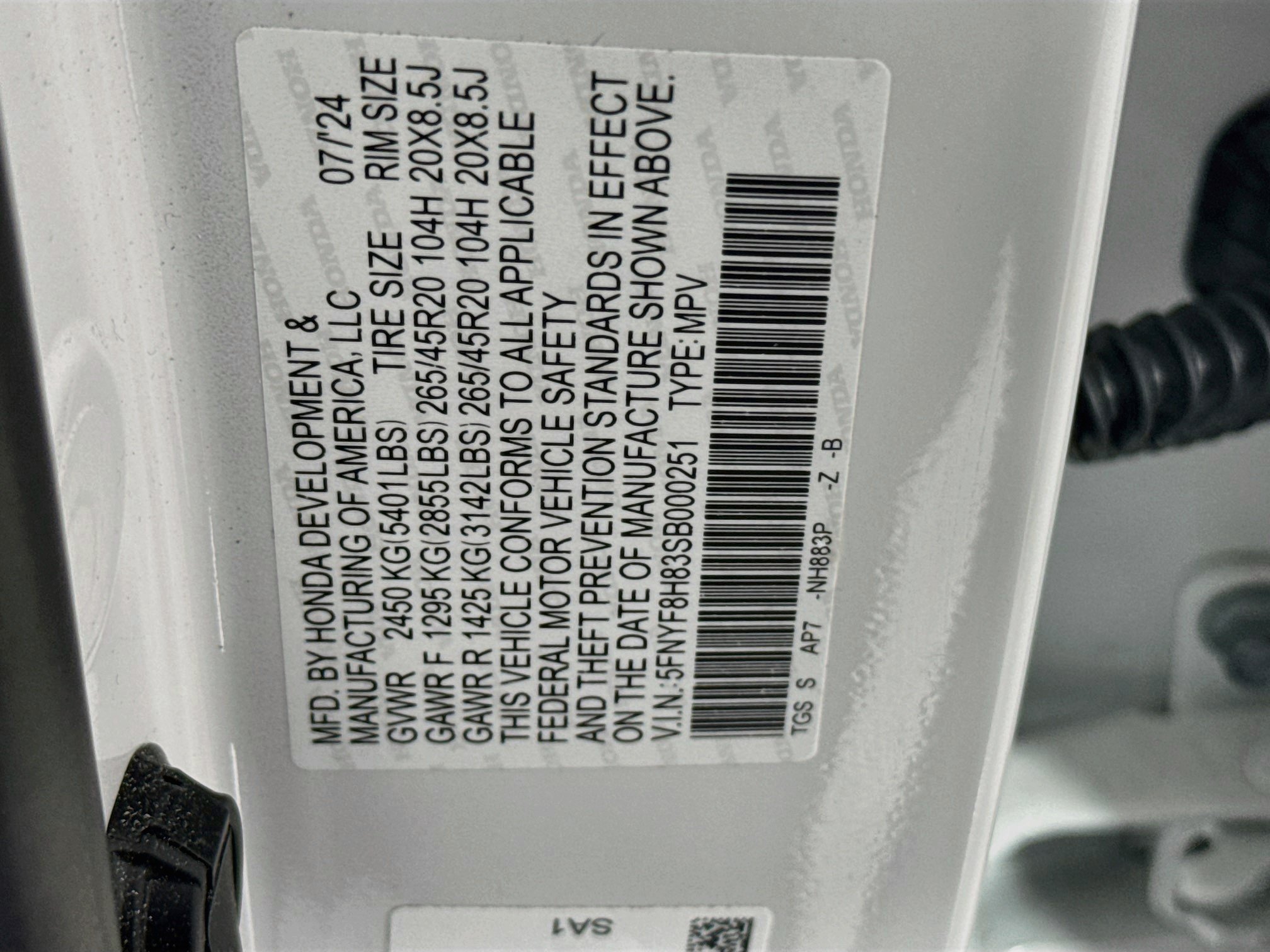 Used 2025 Honda Passport Black Edition image 30