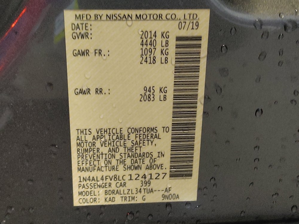 Used 2020 Nissan Altima 2.0 Platinum FWD image 33