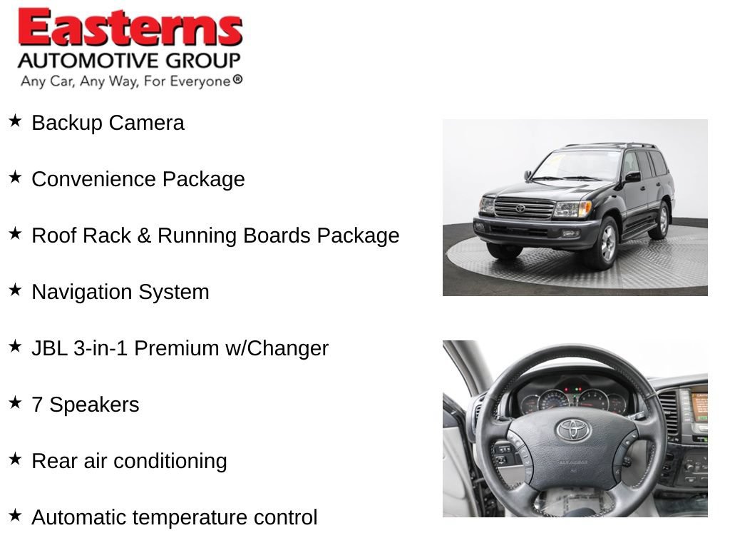 Used 2005 Toyota Land Cruiser w/ Convenience Pkg AWD/4WD image 12