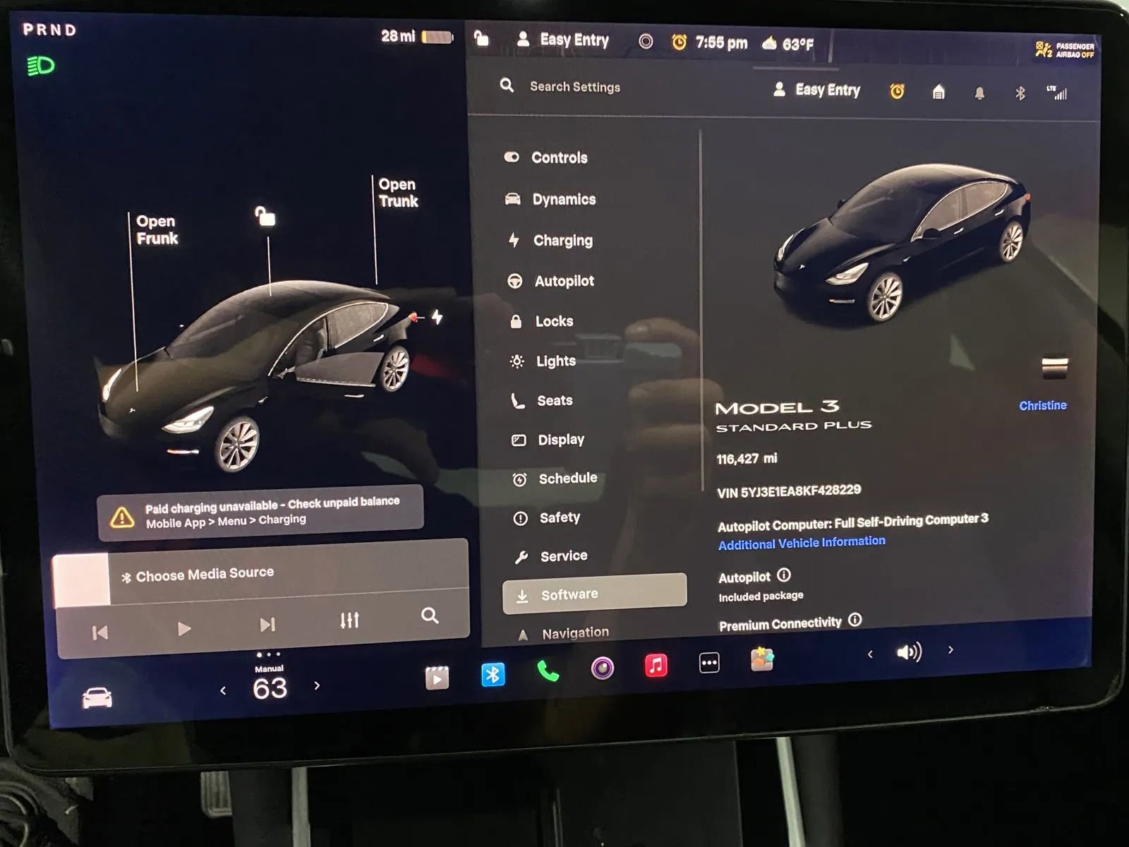 Used 2019 Tesla Model 3 Standard Range Plus image 13
