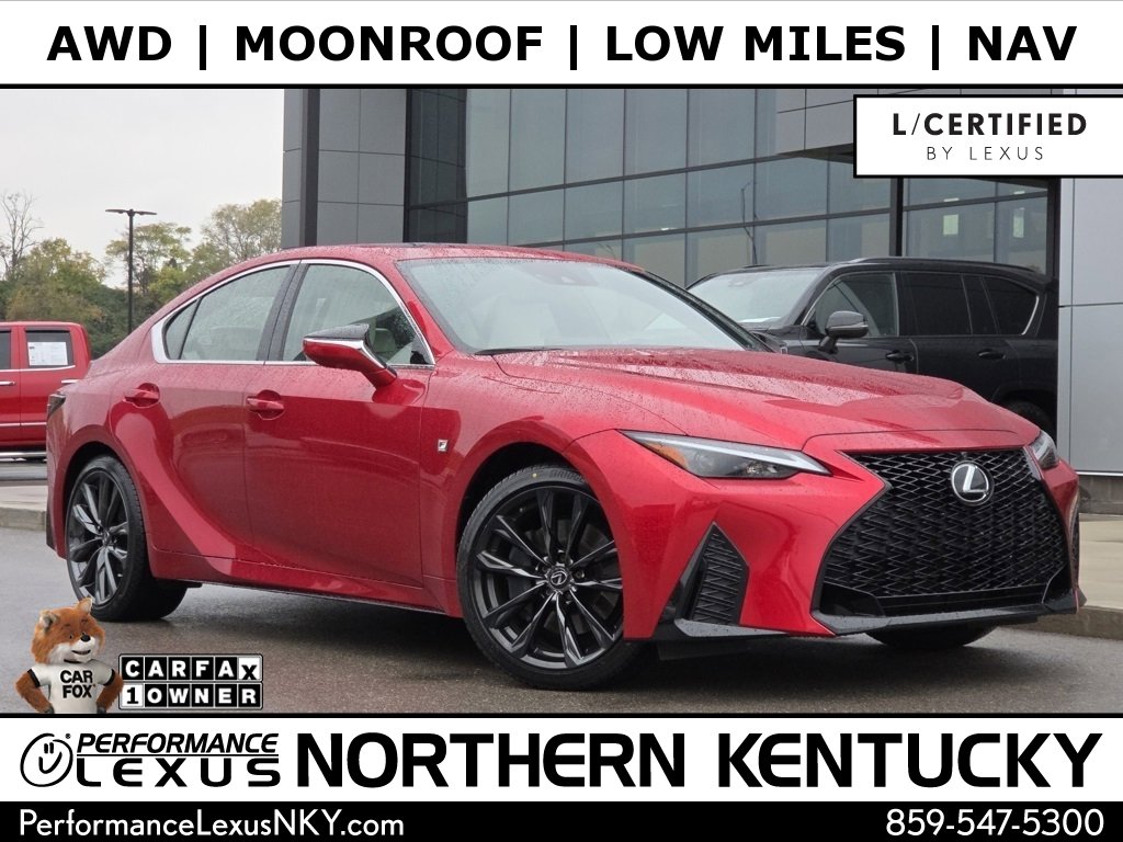 Certified 2022 Lexus IS 350 F Sport