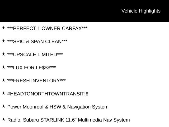Used 2023 Subaru Outback Limited