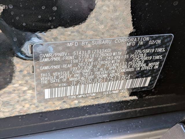 Used 2026 Subaru Outback Touring XT AWD/4WD image 19