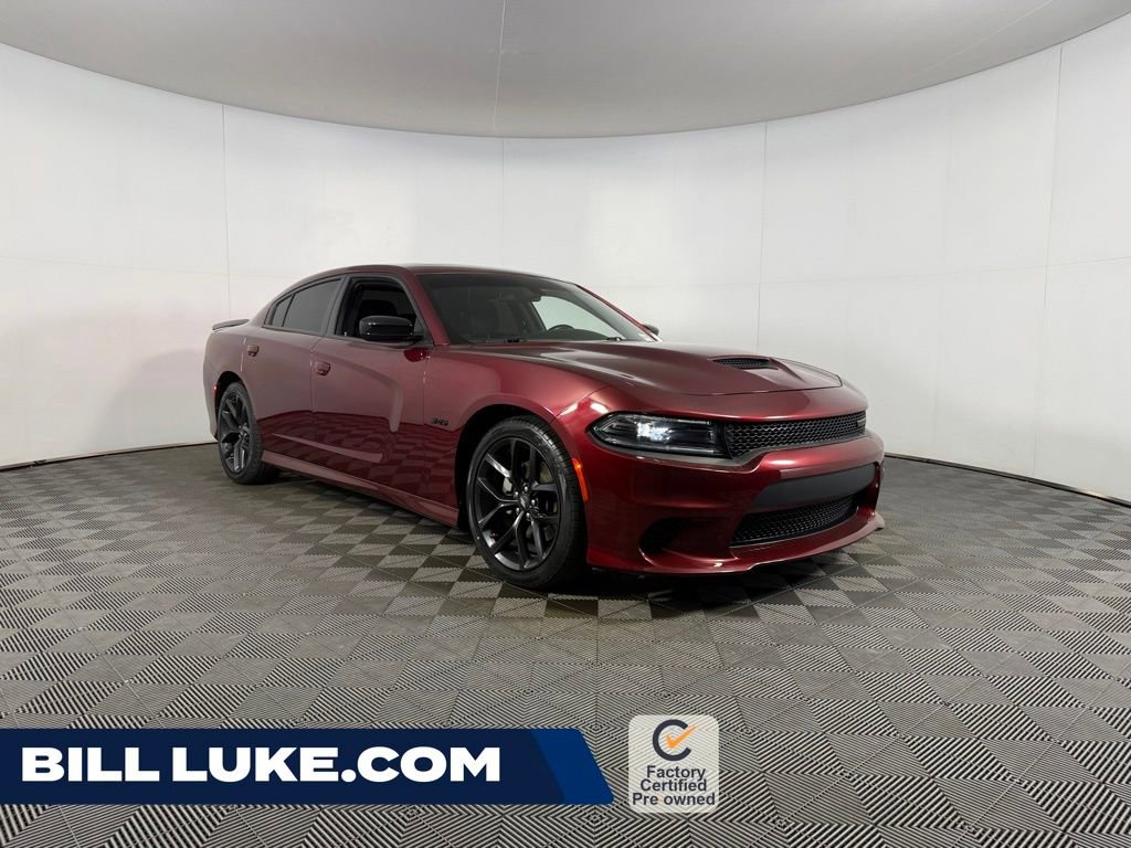 Certified 2023 Dodge Charger R/T w/ Blacktop Package RWD image 1