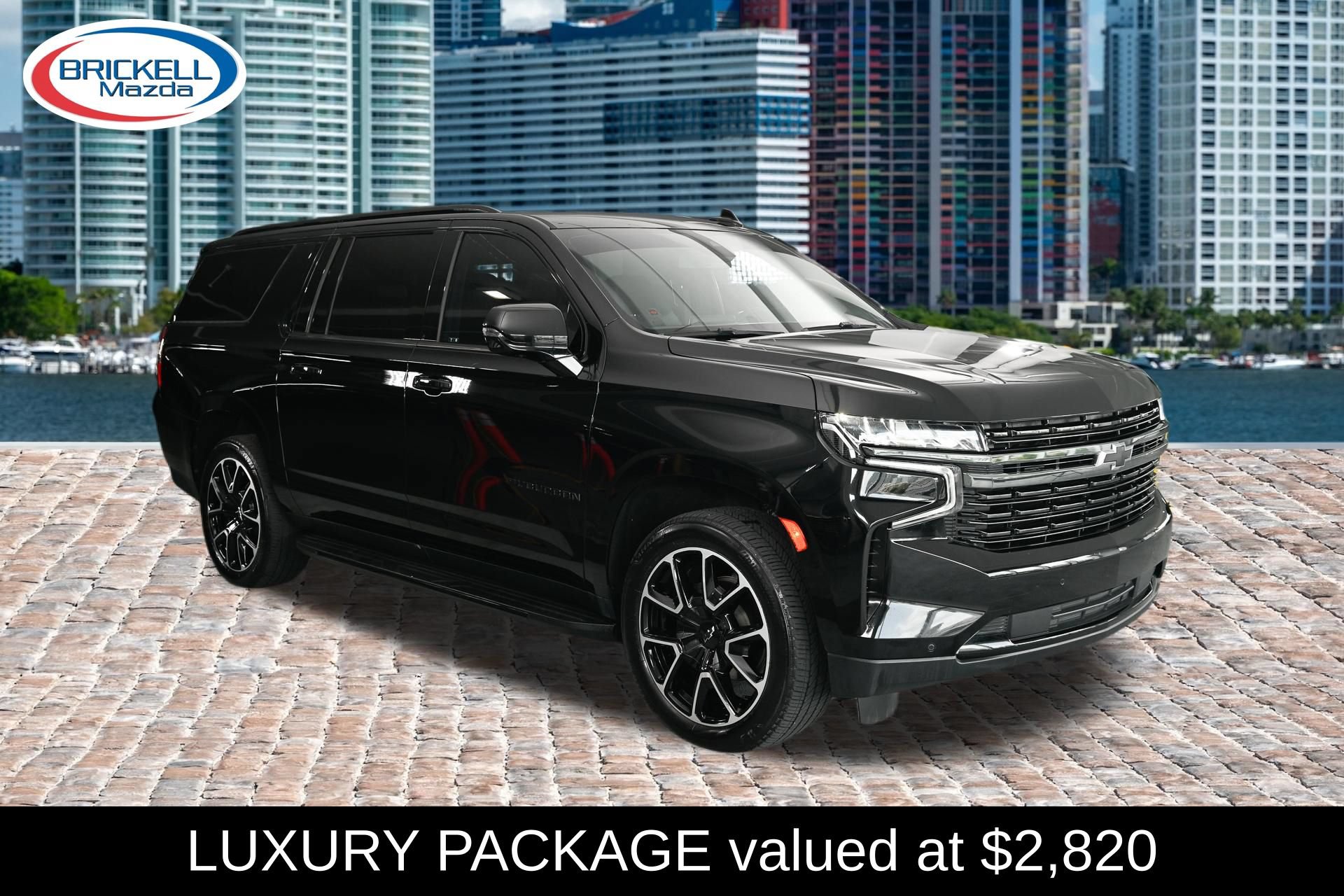 Used 2021 Chevrolet Suburban RST w/ Luxury Package RWD image 1