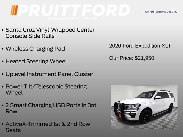Used 2020 Ford Expedition XLT w/ Equipment Group 202A AWD/4WD image 37