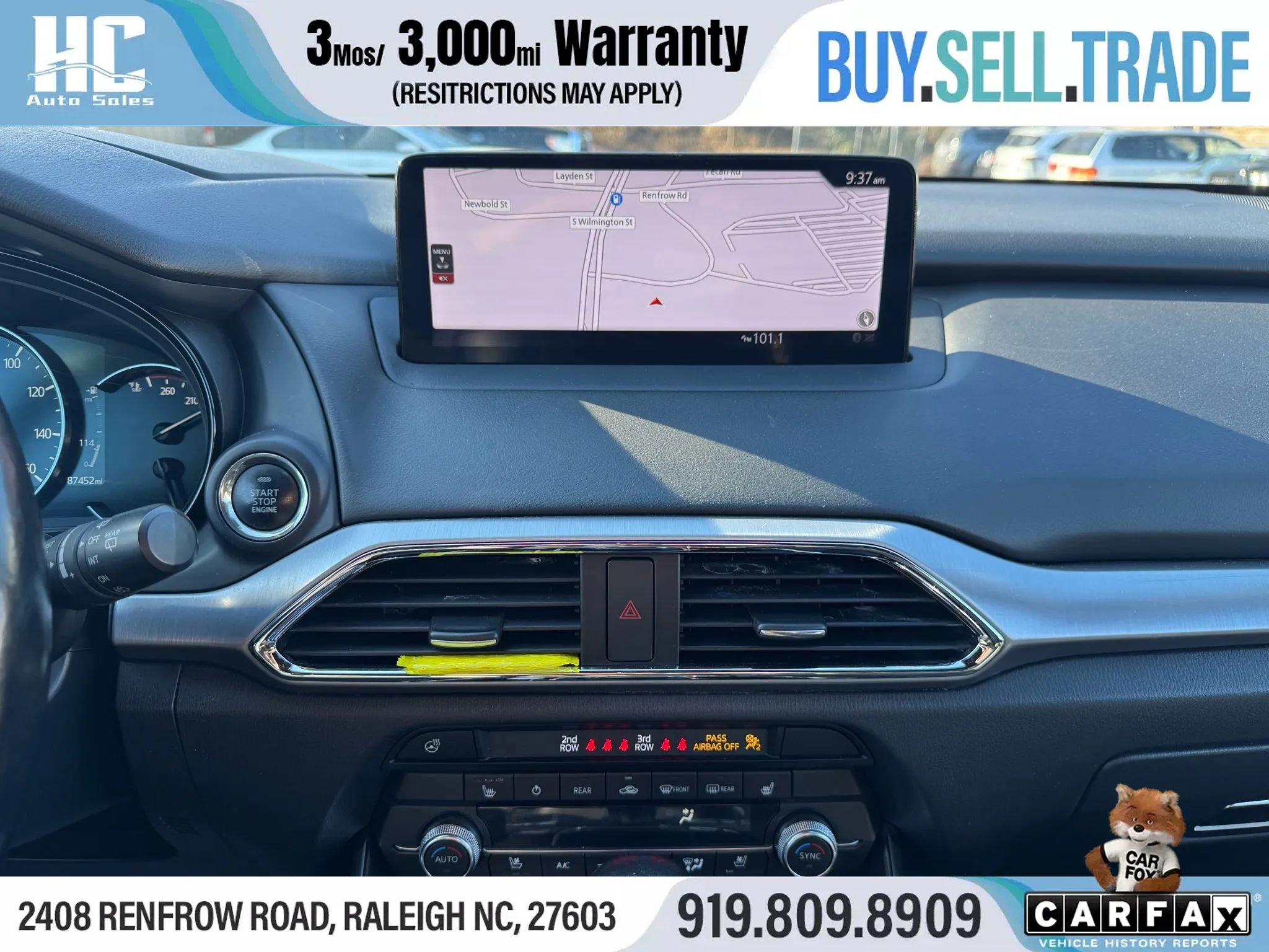 Used 2021 MAZDA CX-9 Grand Touring image 25