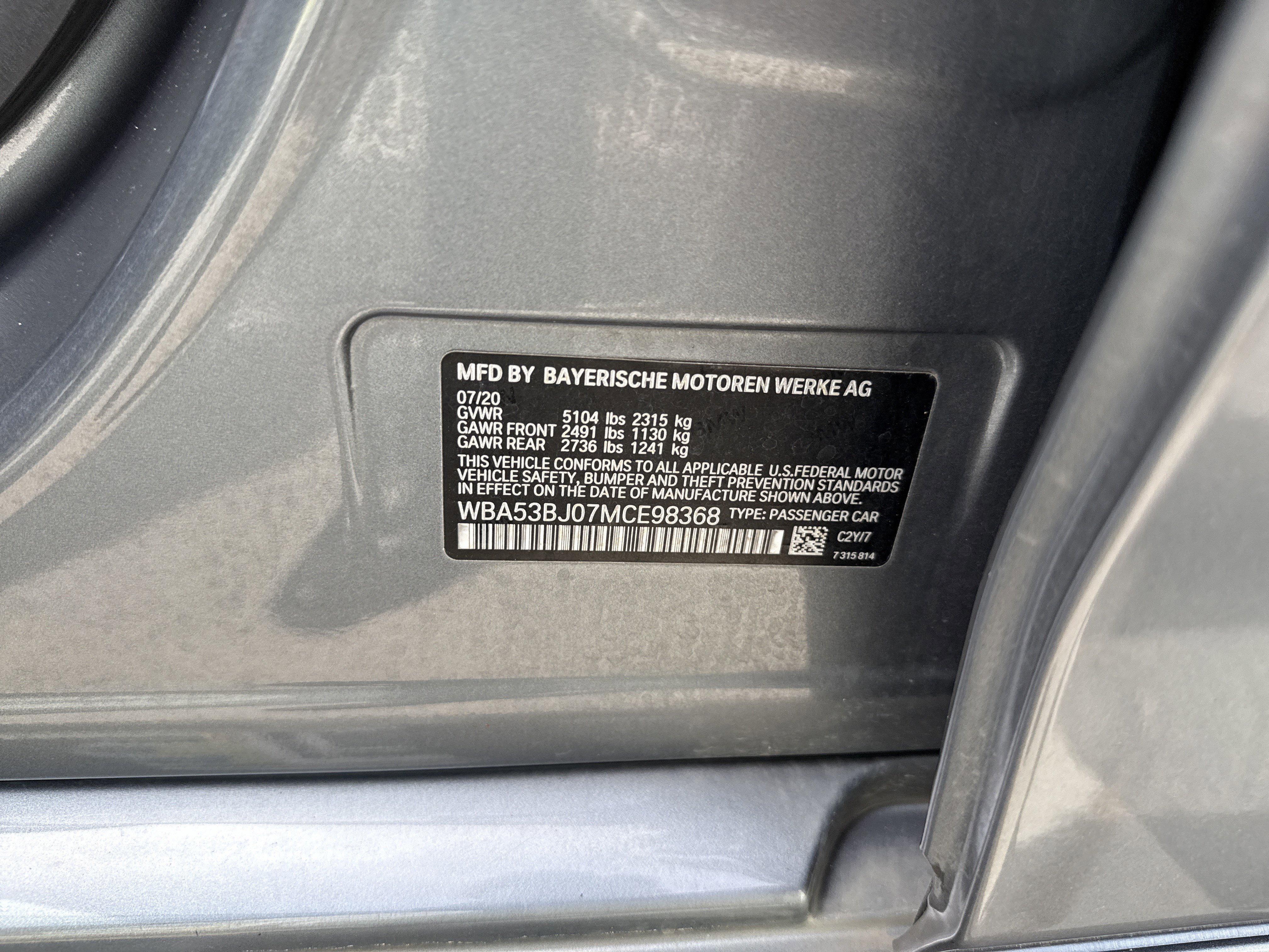 Used 2021 BMW 540i w/ Premium Package RWD image 37