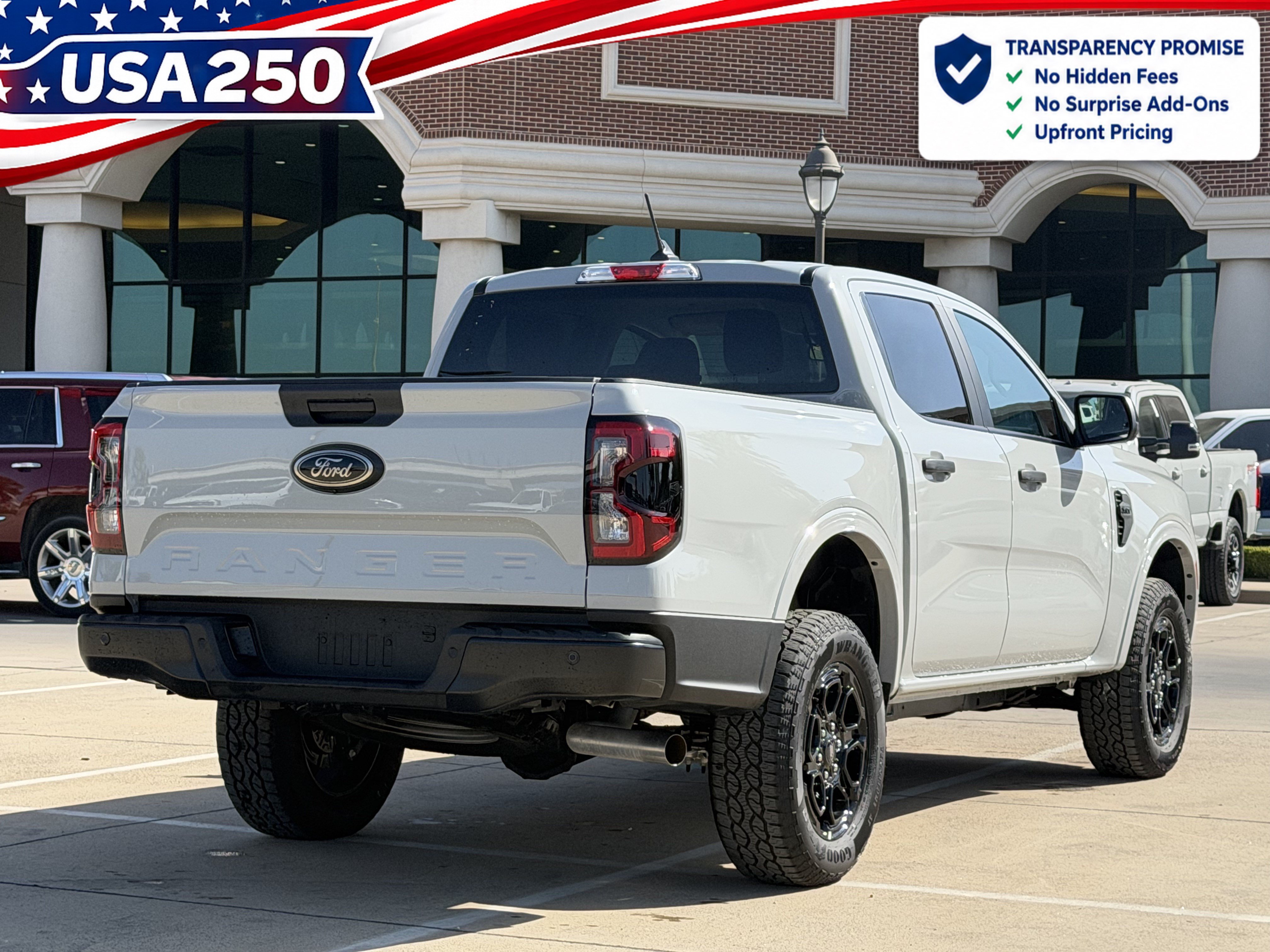 New 2026 Ford Ranger XLT w/ Black Appearance Package RWD image 4