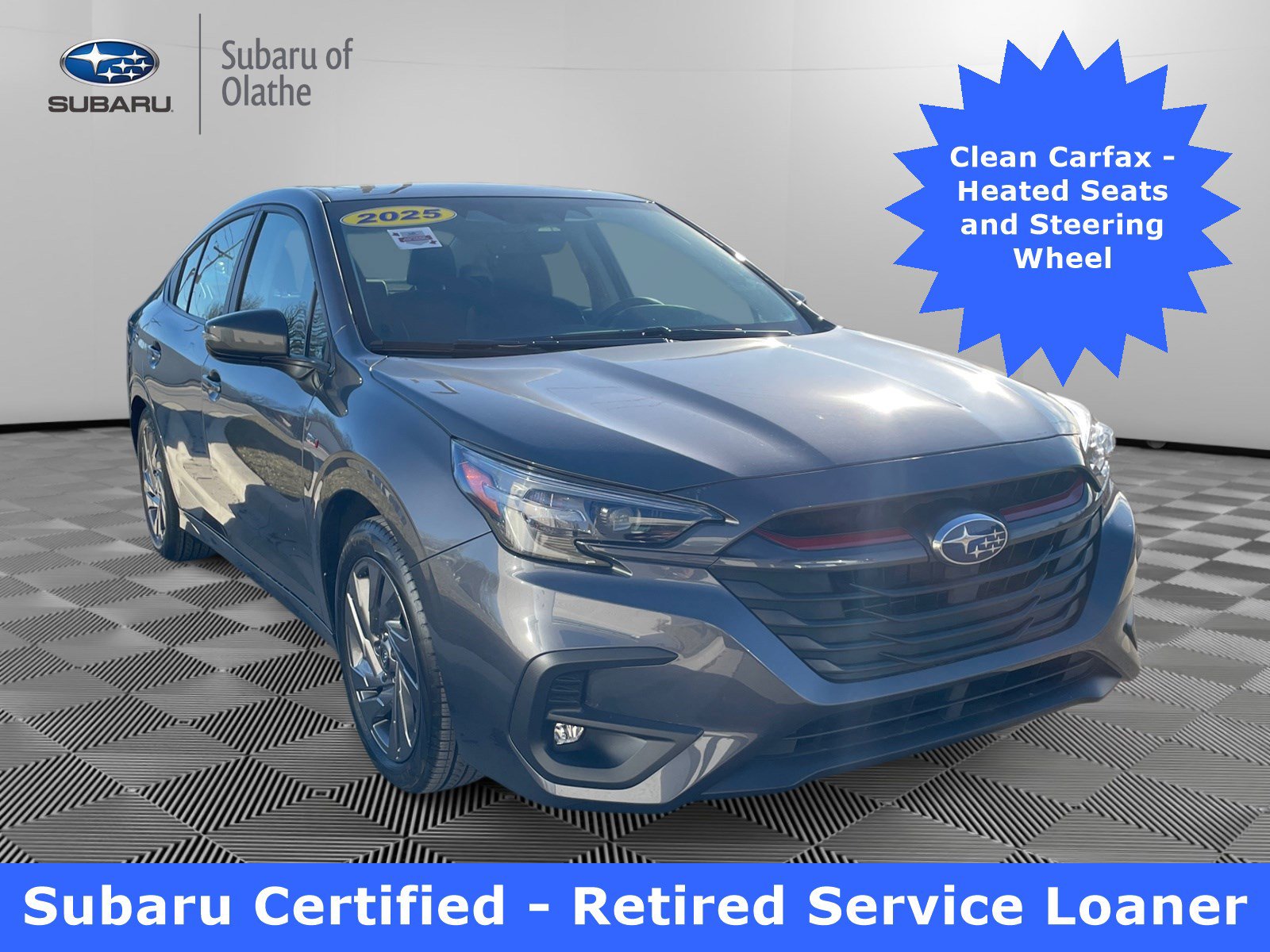 Certified 2025 Subaru Legacy Sport