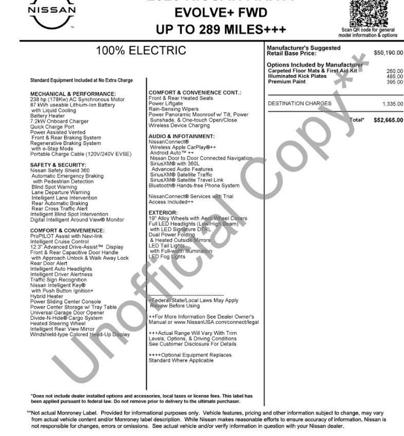 Used 2023 Nissan Ariya EVOLVE+ image 40