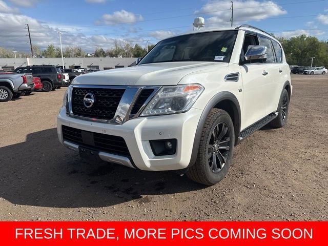 Used 2017 Nissan Armada Platinum w/ Captain Seat Package image 1
