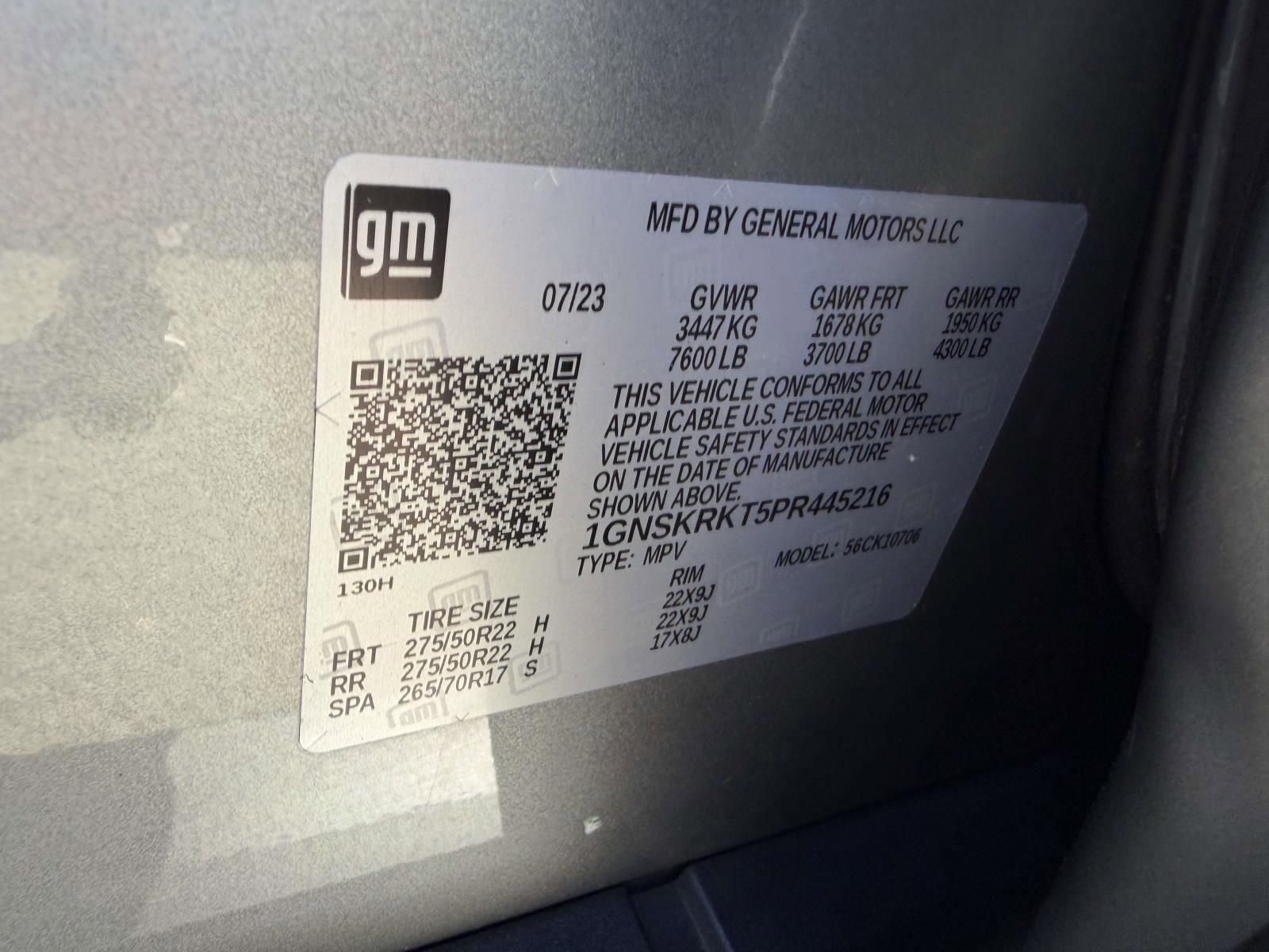 Certified 2023 Chevrolet Tahoe RST w/ Luxury Package image 22