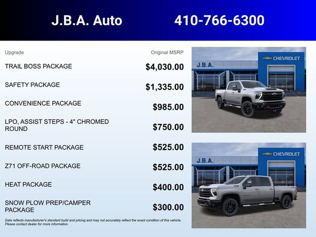 New 2026 Chevrolet Silverado 2500 LT w/ Trail Boss Package image 5