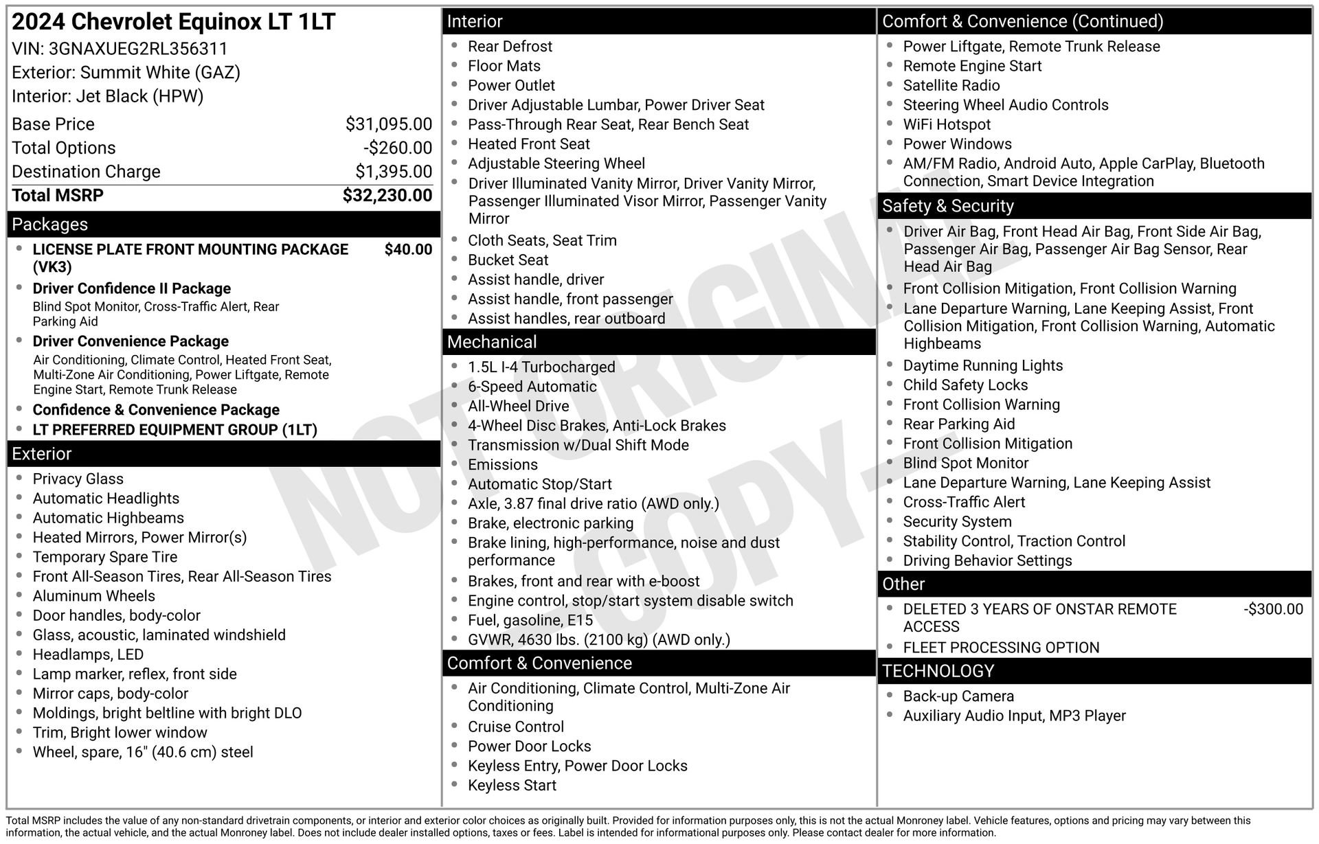 Used 2024 Chevrolet Equinox LT image 31