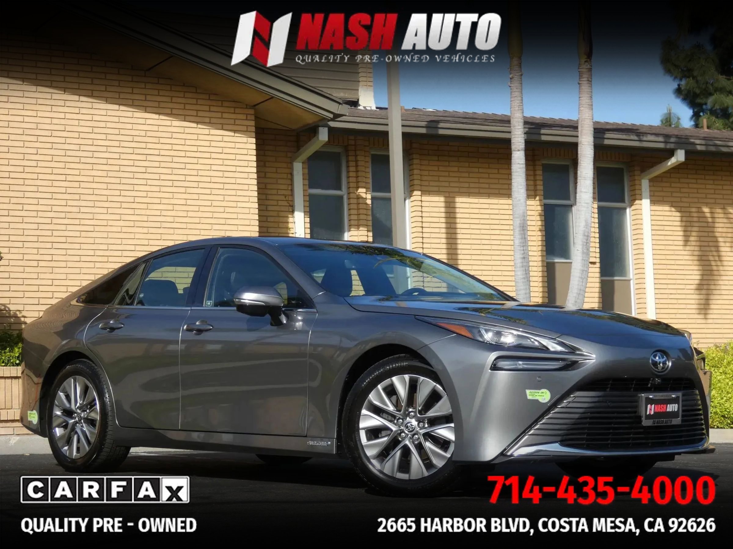Used 2023 Toyota Mirai w/ Advanced Technology Package RWD image 5