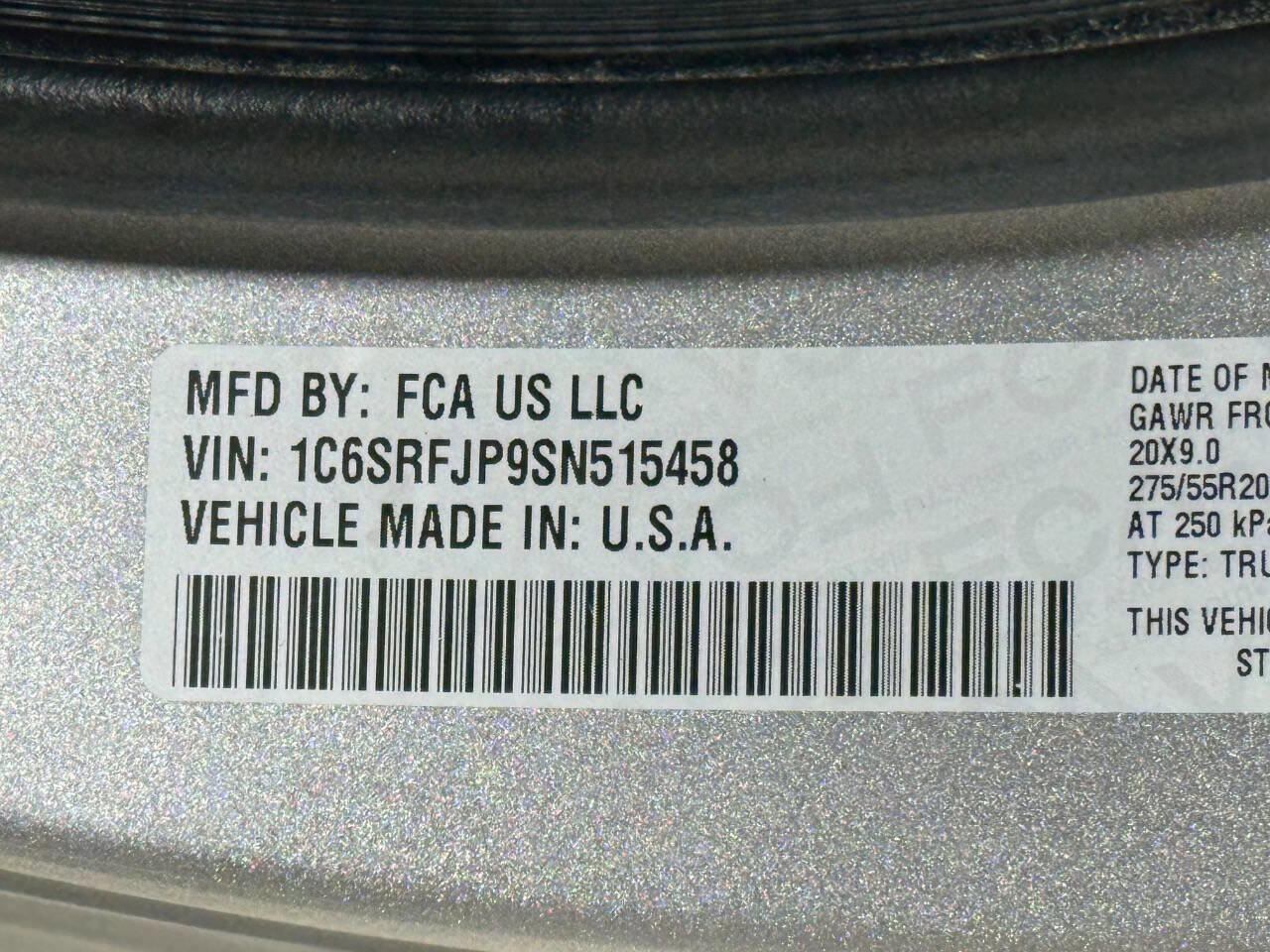 Used 2025 RAM 1500 Laramie w/ Laramie Southwest Edition image 90