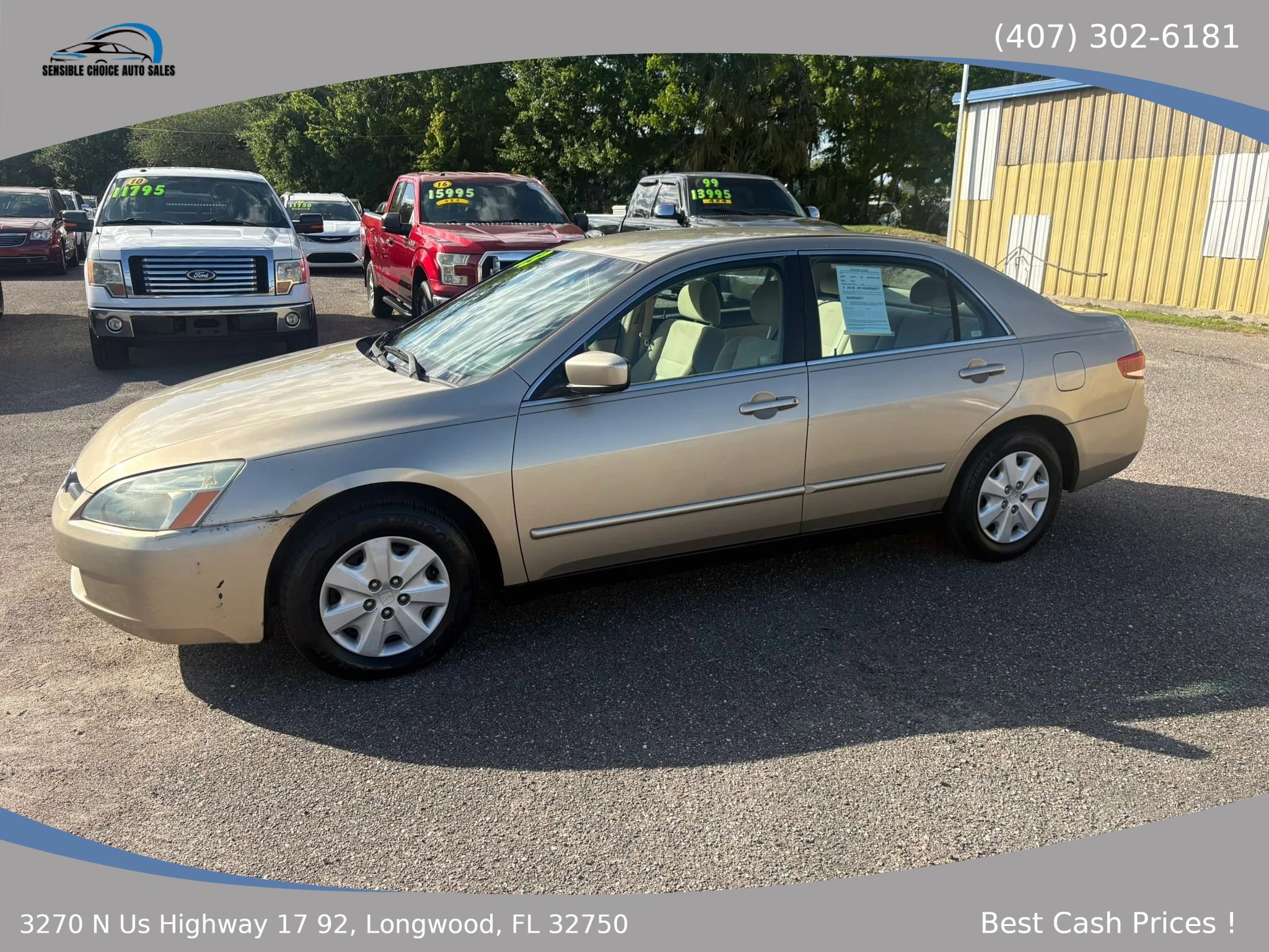 Used 2003 Honda Accord LX