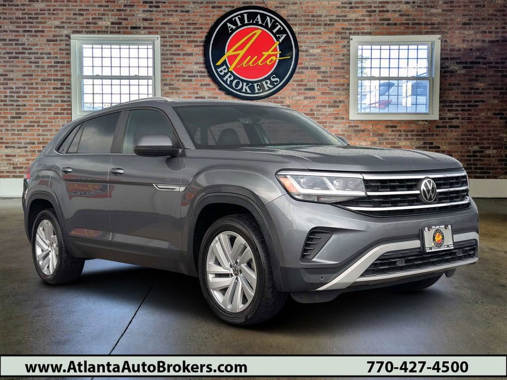 Used 2021 Volkswagen Atlas Cross Sport SE w/ Panoramic Sunroof Package AWD/4WD image 1