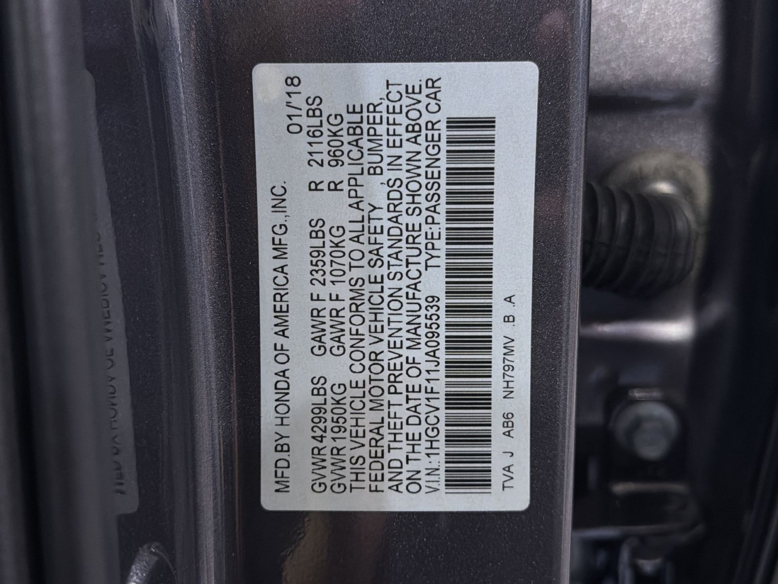 Used 2018 Honda Accord LX image 32