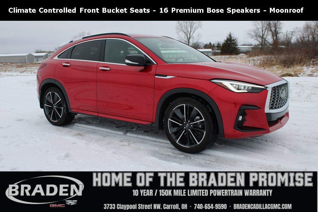 Used 2022 INFINITI QX55 Essential w/ Proassist Package image 1