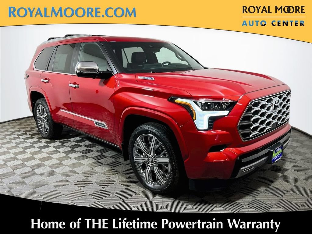 New 2026 Toyota Sequoia Capstone