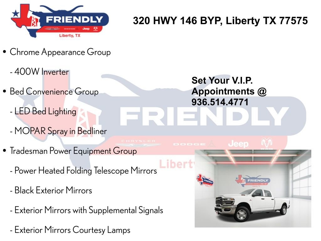 New 2026 RAM 2500 Tradesman w/ Chrome Appearance Group image 10