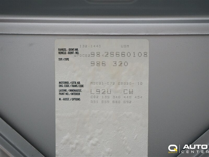 Used 2002 Porsche Boxster S RWD image 12