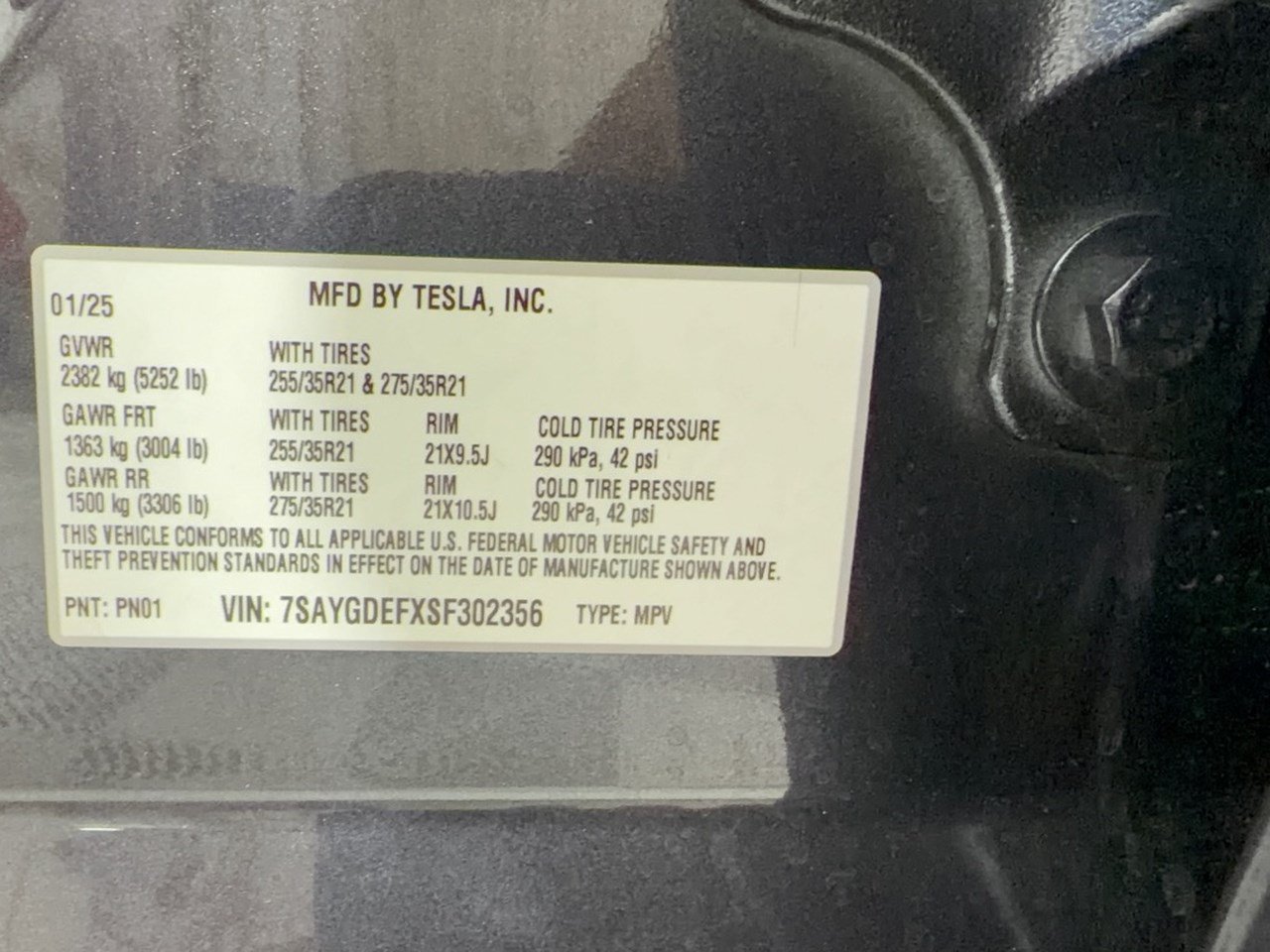 Used 2025 Tesla Model Y Performance AWD/4WD image 32