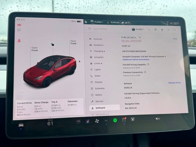 Used 2021 Tesla Model Y Performance AWD/4WD image 2