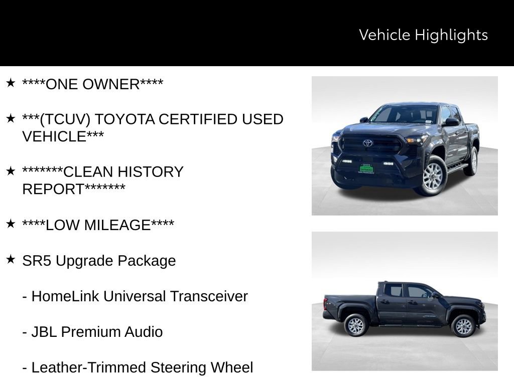 Certified 2025 Toyota Tacoma SR5 w/ SR5 Upgrade Package image 45