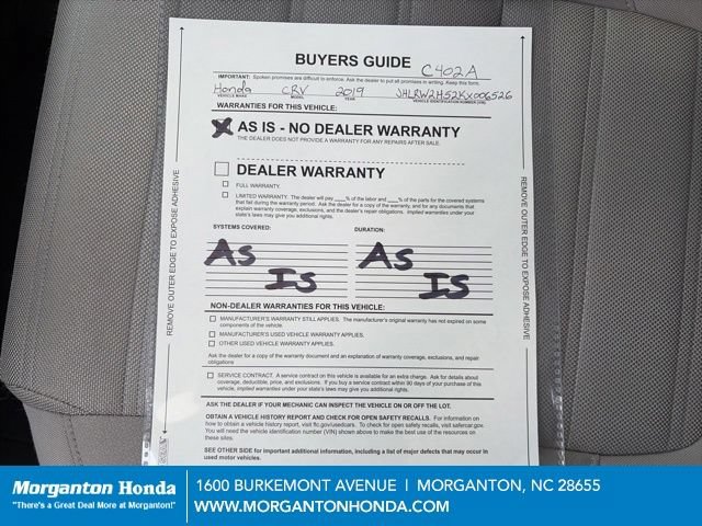Used 2019 Honda CR-V EX image 28