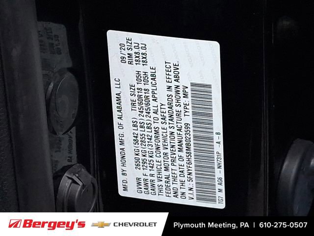 Used 2021 Honda Pilot EX-L image 30