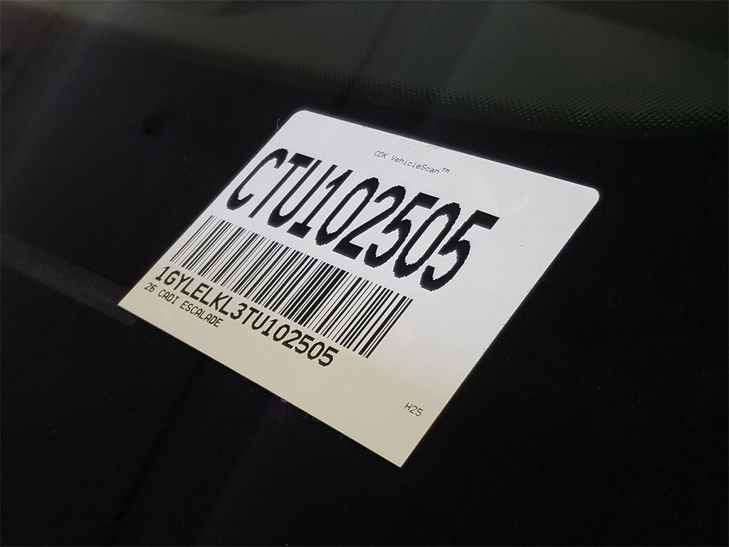 New 2026 Cadillac Escalade IQL Sport 1 w/ LPO, ONYX Package image 27