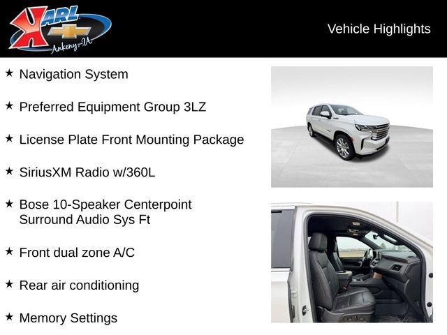 Used 2022 Chevrolet Tahoe High Country video 2