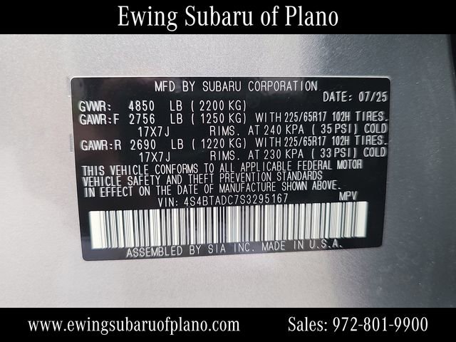 Used 2025 Subaru Outback Premium image 29