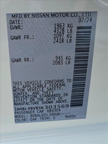 Certified 2025 Nissan Altima 2.5 S FWD image 27