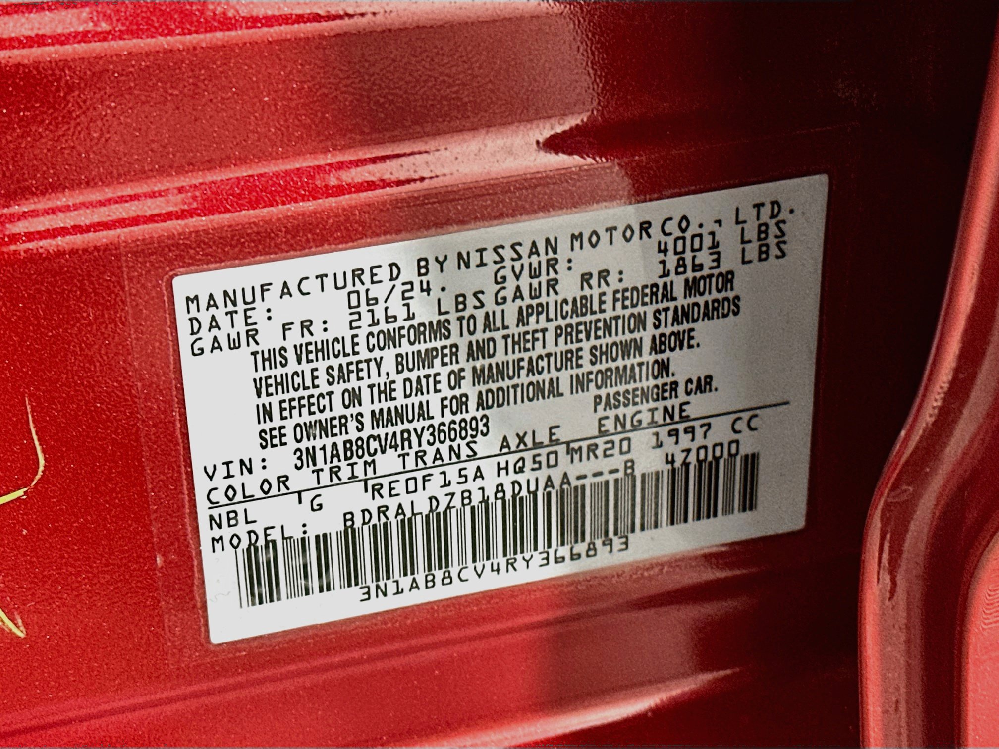 Used 2024 Nissan Sentra SV w/ All-Weather Package FWD image 12