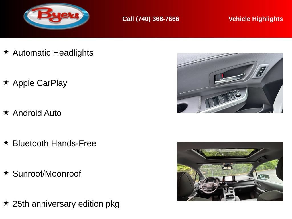 Used 2023 Toyota Sienna XSE AWD/4WD image 13