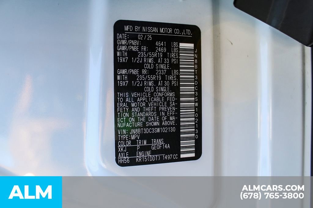 Used 2025 Nissan Rogue Platinum w/ Platinum Premium Package FWD image 44