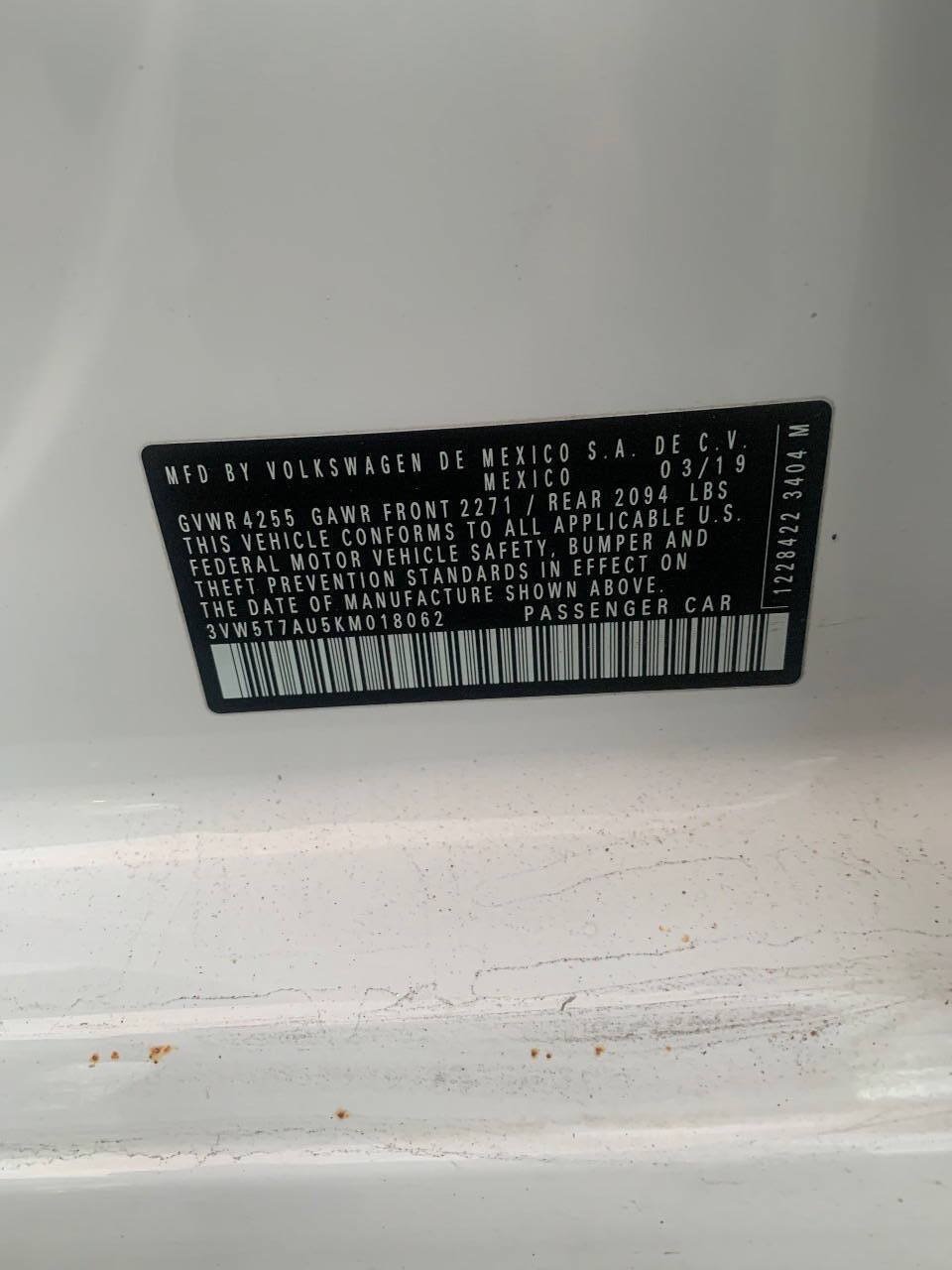 Used 2019 Volkswagen GTI Rabbit Edition FWD image 3