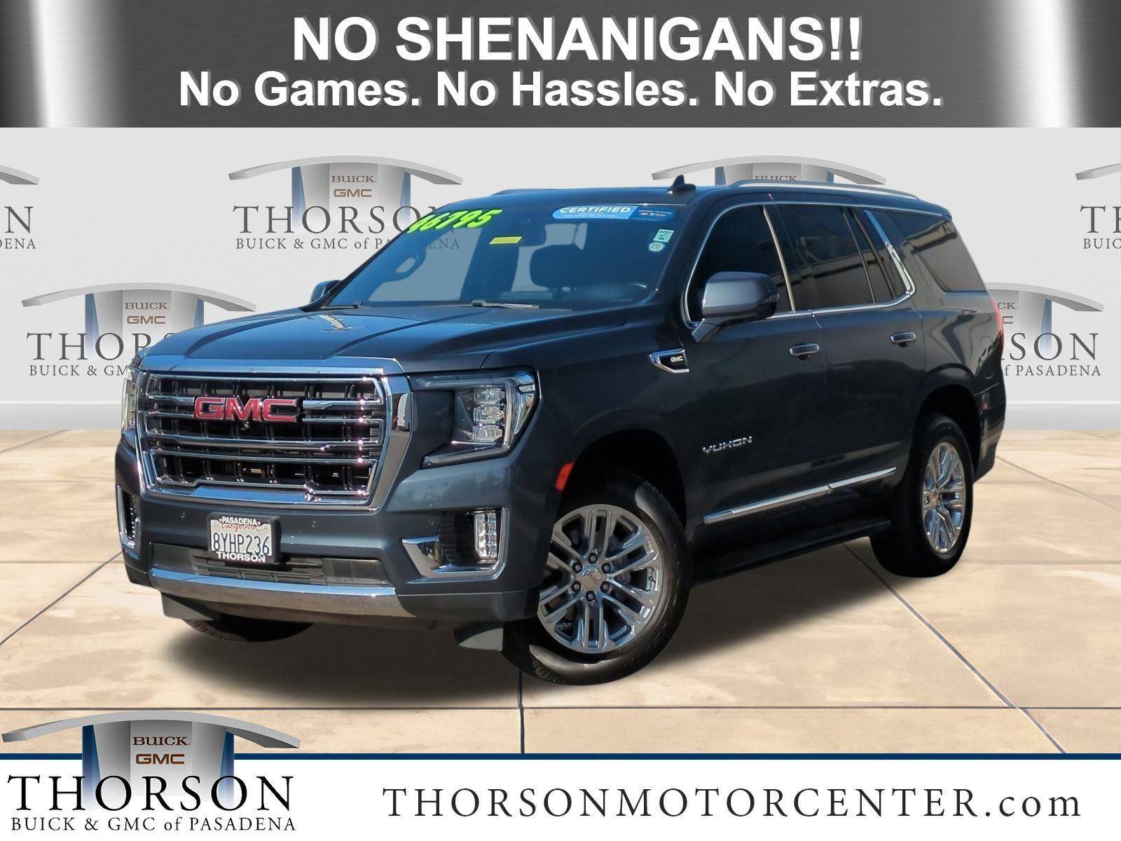 Certified 2021 GMC Yukon SLT w/ SLT Premium Package