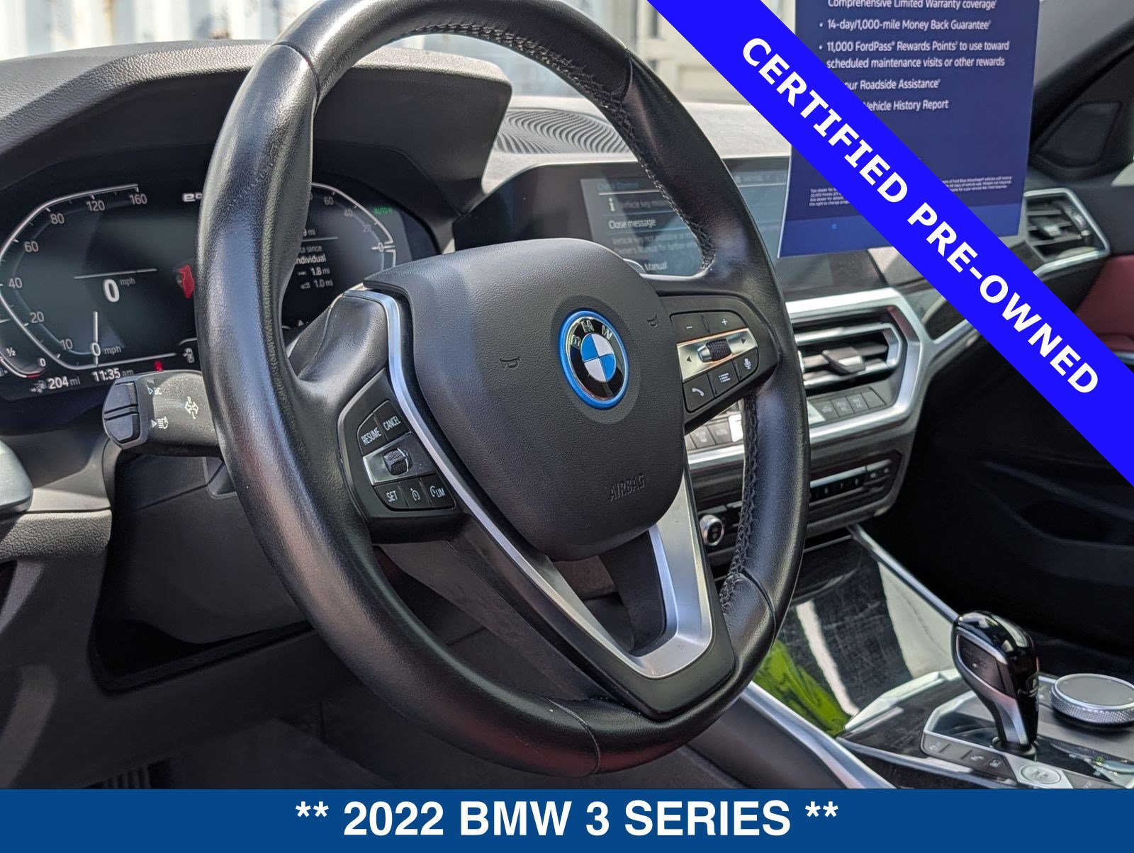 Used 2022 BMW 330e w/ Convenience Package RWD image 20