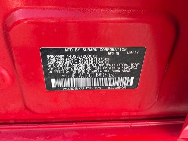 Used 2018 Subaru WRX Premium image 23