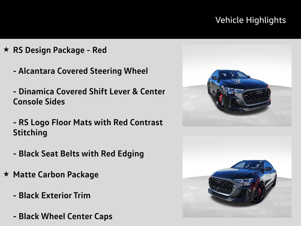 New 2026 Audi RS Q8 performance AWD/4WD image 22