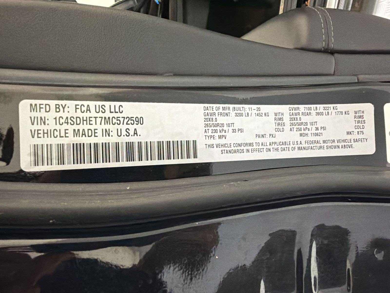 Used 2021 Dodge Durango Citadel RWD image 30